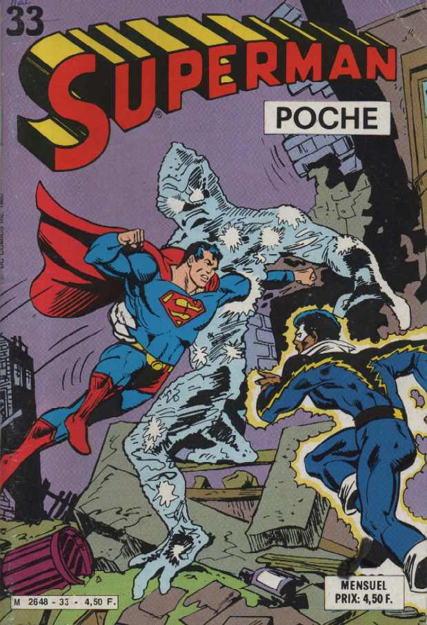 Scan de la Couverture Superman Poche n 33
